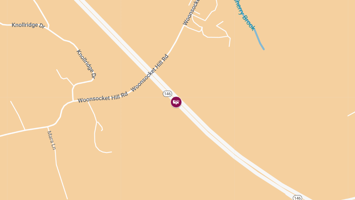 Rollover Crash on RI 146 SB at Exit 11 Causes Injuries