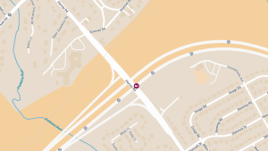 Injuries Reported in Crash at Harvey Rd & I-95