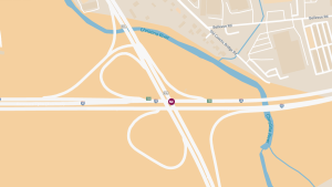 Injury Crash on I-95 NB at Route 896 Interchange Work Zone