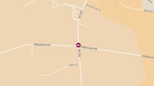 Two-Vehicle Crash with Injuries at Hollymount Rd & Beaver Dam Rd