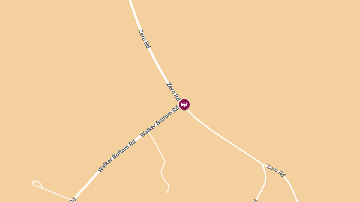 Accident with Injuries in the 200 Block of Walker Bottom Rd