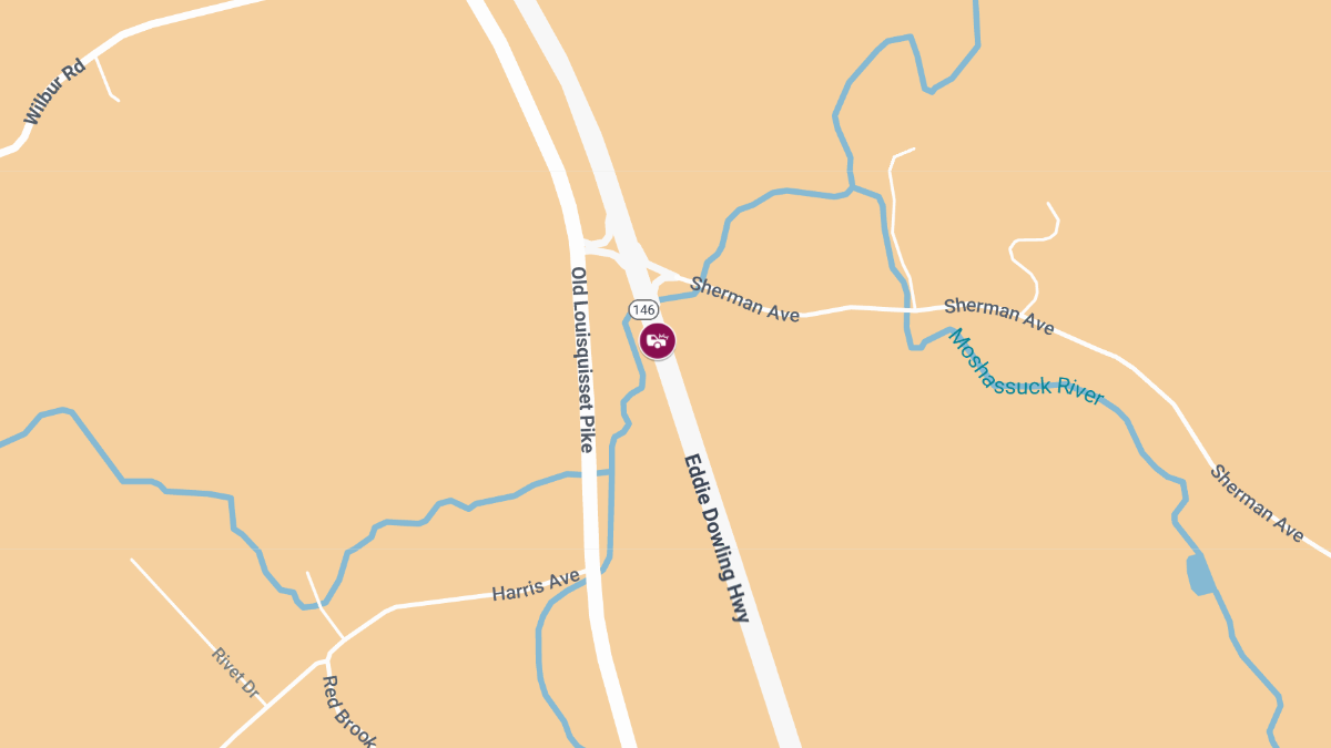 Injury Crash on RI-146 NB at Exit 8A Cleared from Lanes