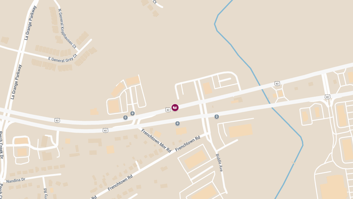 Injury Crash on Route 40 Eastbound Near People’s Plaza