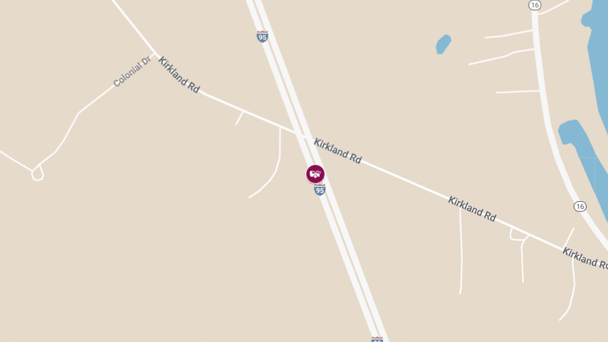 Motorcycle Crash with Ejection on I-95