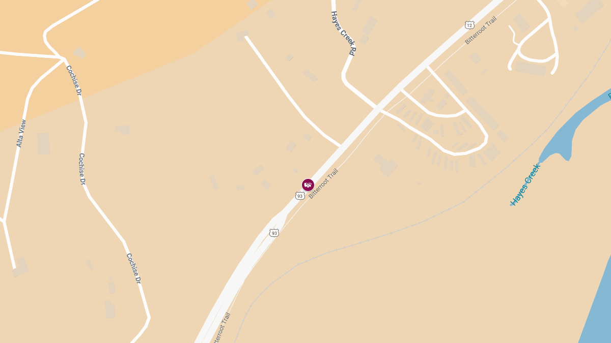 One Killed in Crash on Hwy 93 Near Hayes Creek Rd