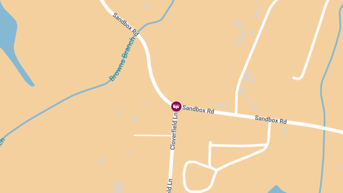 Pedestrian Struck Near Cloverfield Ln & Sandbox Rd