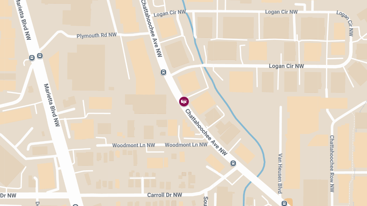 Accident With Injuries on Chattahoochee Ave NW