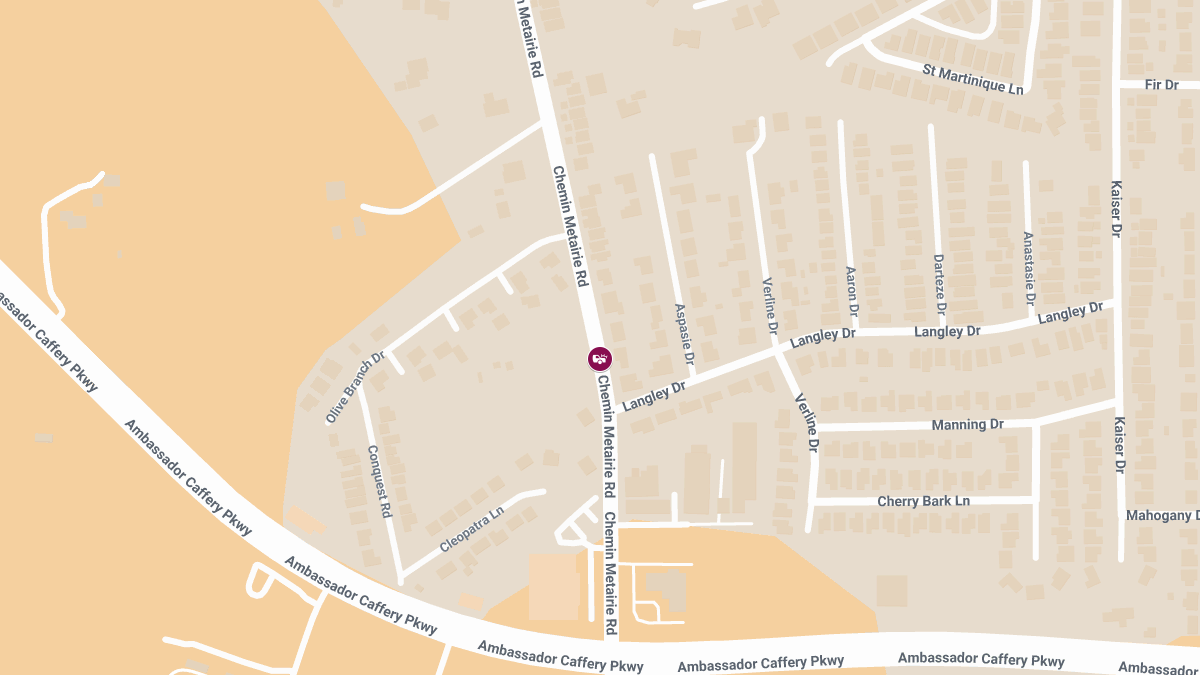 Accident with Injuries at Chemin Metairie