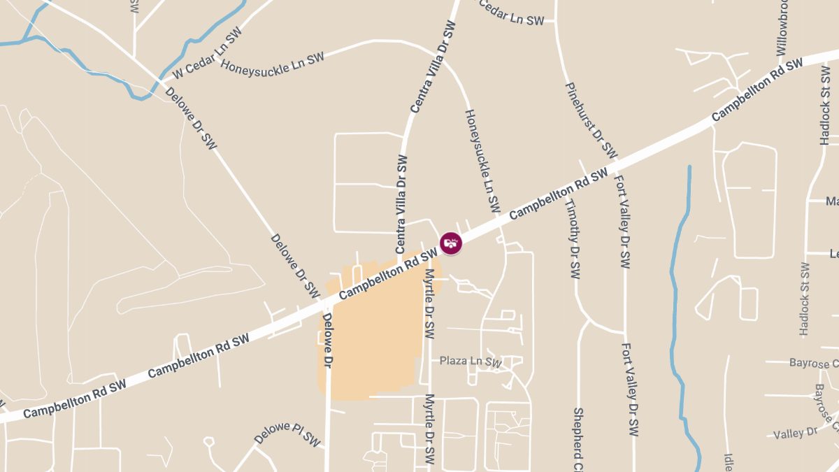 Car Crash With Injuries at Centra Villa Dr SW & Campbellton Rd SW