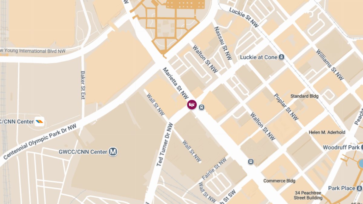 Collision at Ted Turner Dr NW & Marietta St NW Causes Injuries