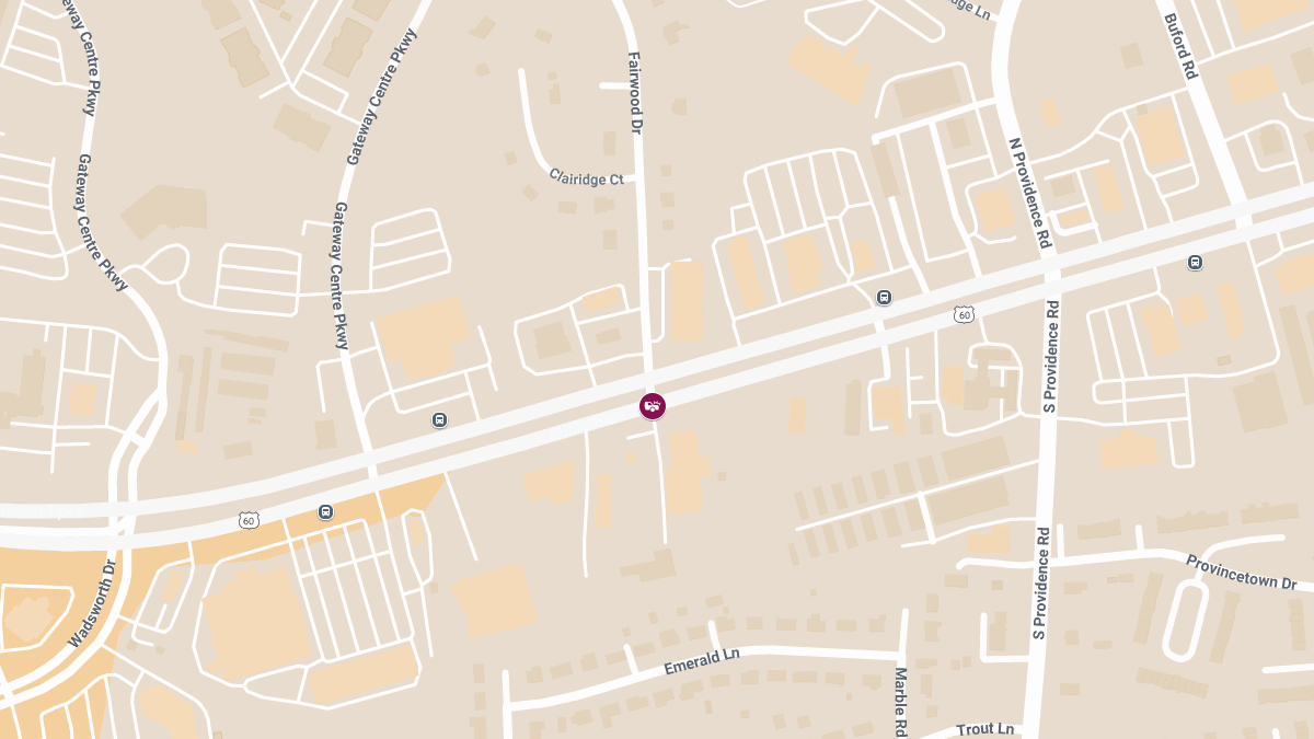 Crash with Injuries Reported at Midlothian Tpke and Fairwood Dr