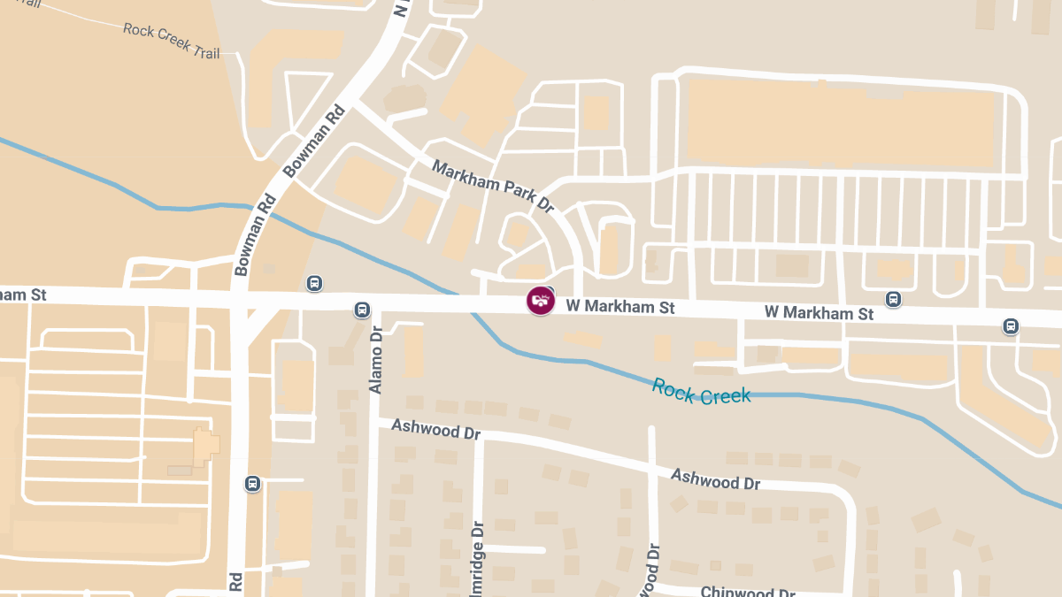 Hit-and-Run Crash with Injuries at 11701 W Markham St
