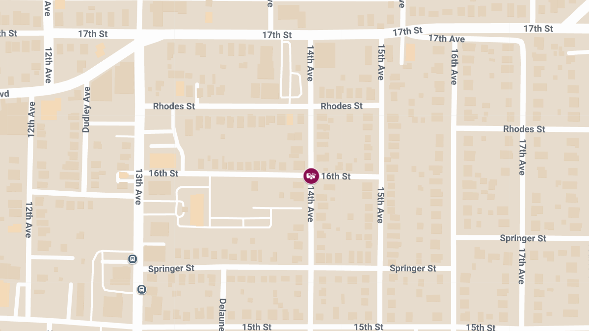 Injuries Reported in Motorcycle Crash at 16th St & 14th Ave