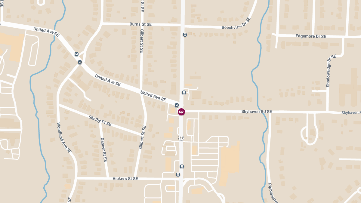 Injury Crash at Moreland Ave SE & Skyhaven Rd SE