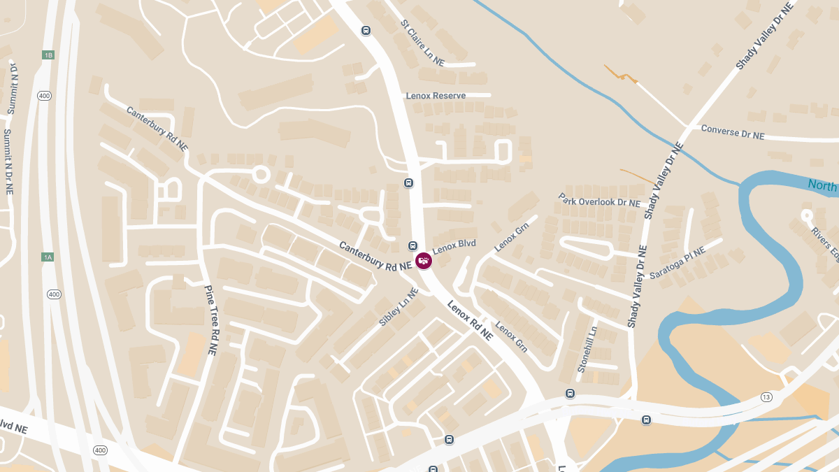 One Injured in Hit-and-Run at Lenox Rd NE & Canterbury Rd NE