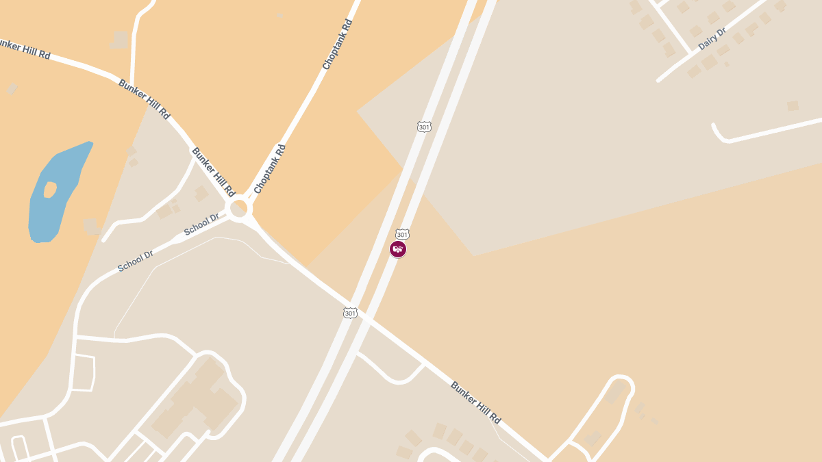 Passenger Killed in SUV Crash on US Route 301