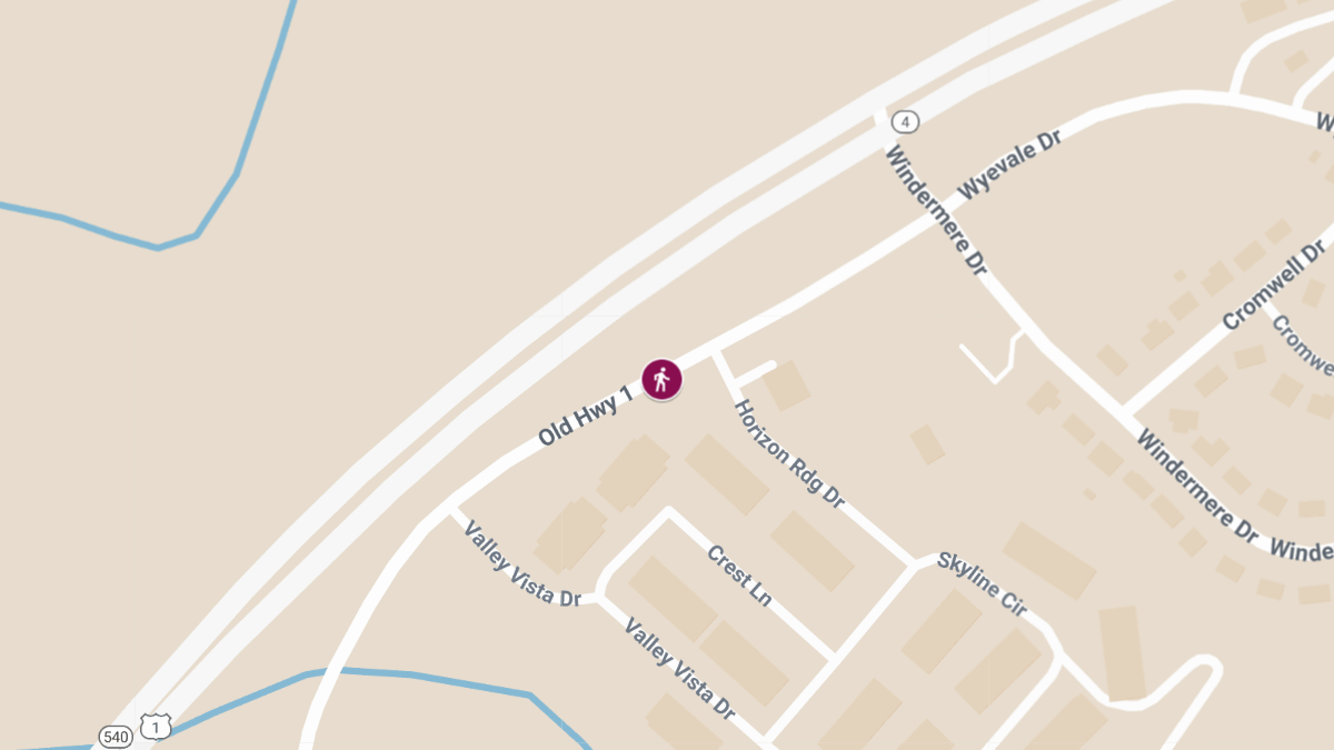 Pedestrian Seriously Injured in Crash on Old Hwy 1