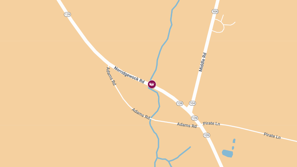 Rollover Crash with Entrapment on Norridgewock Rd After Pursuit