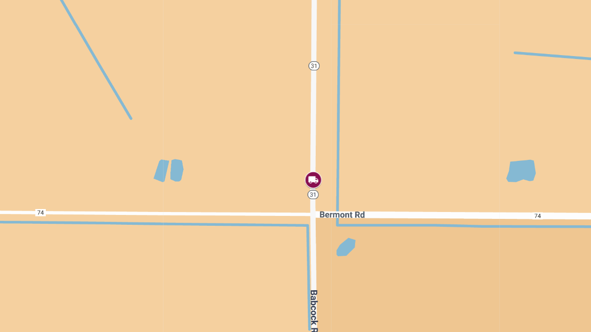 Serious Injuries in Semi-Truck Crash on SR-31 Near Farabee Rd