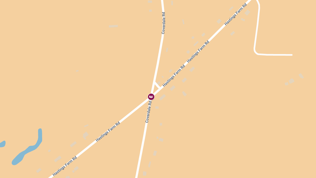 Three Injured, Two Trapped in Serious Crash at Hastings Farm Rd & Coverdale Rd