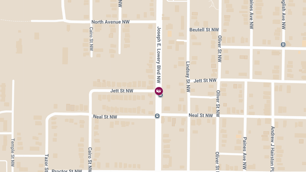 Traffic Accident with Injuries at Joseph E Lowery Blvd NW & Jett St NW