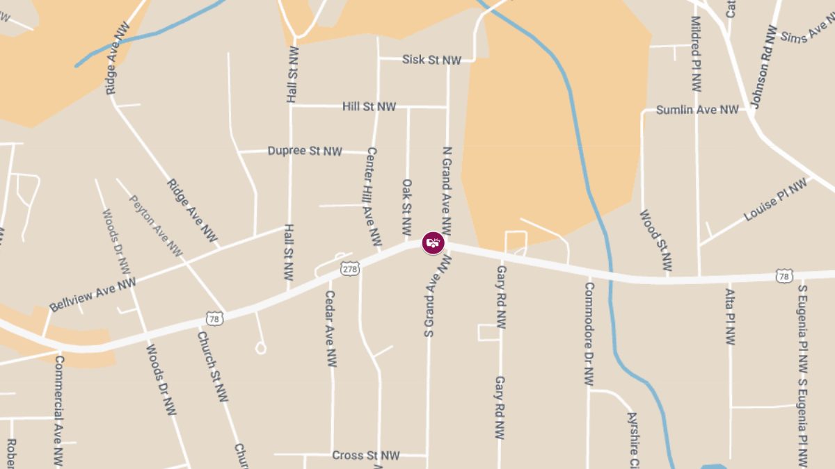 Traffic Collision With Injuries on Donald Lee Hollowell Pkwy NW