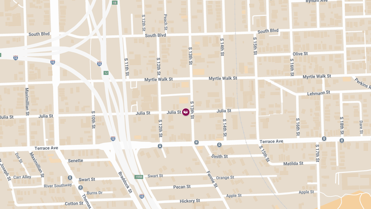 Traffic Crash with Injuries at Eddie Robinson Sr Dr & Julia St