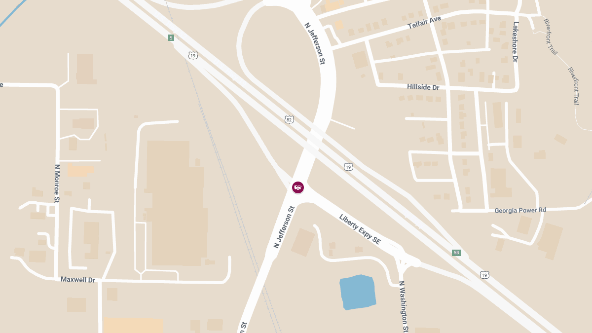 Two Injured in Serious Crash on Liberty Expy at N Jefferson