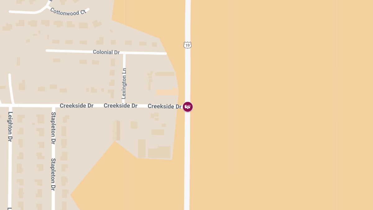 Two-Vehicle Crash at US 19 & Creekside Dr Causes Injuries