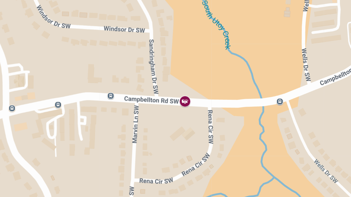 Vehicle Accident With Injuries on Campbellton Rd SW