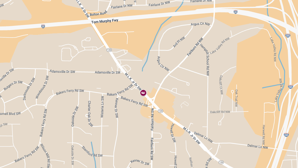 Vehicle Crash With Injuries at 3601 Martin Luther King Jr Dr SW
