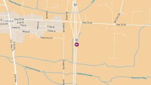Vehicle Overturns on I-65 South Near MM 322, Minor Injuries Reported