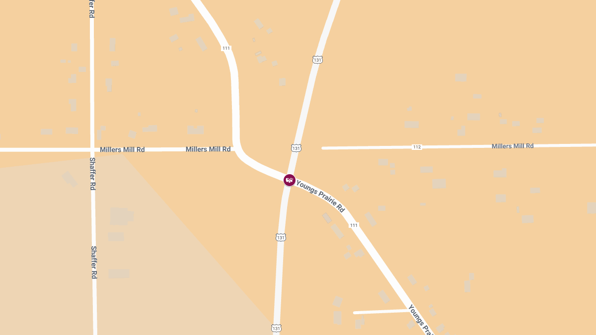 86-Year-Old Driver Killed in Crash at US-131 & Youngs Prairie Rd
