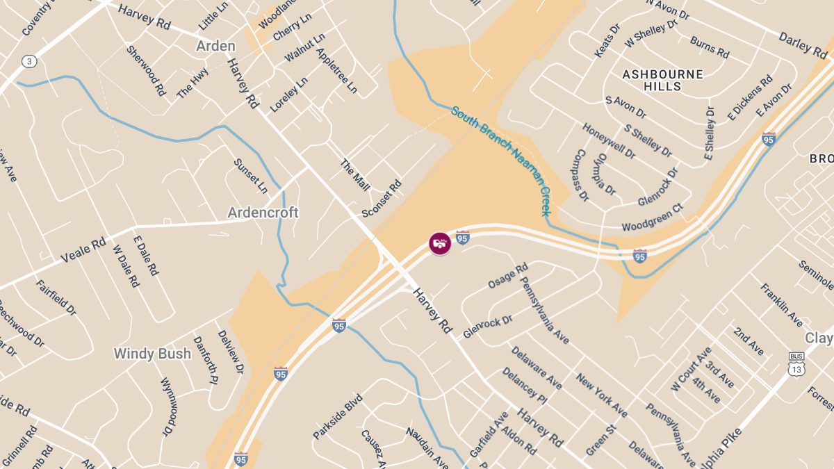 Accident with Entrapment on US-40 at Delancey