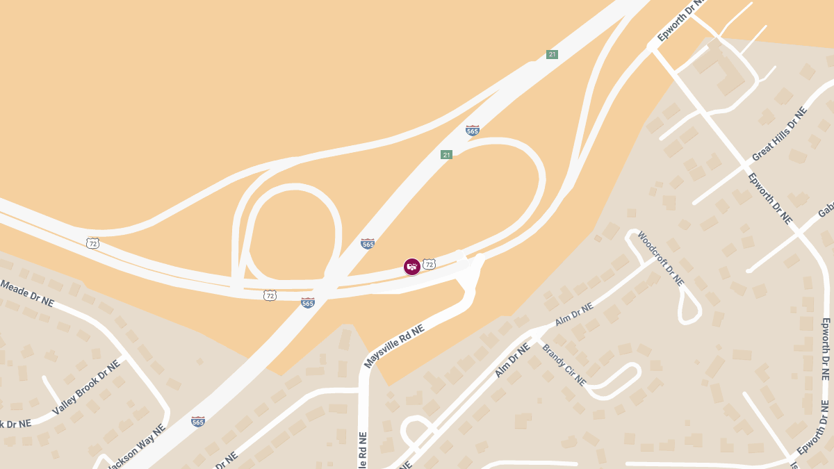 Angela Jones Killed in Wrong-Way Head-On Crash on Hwy 72 Near Epworth Dr