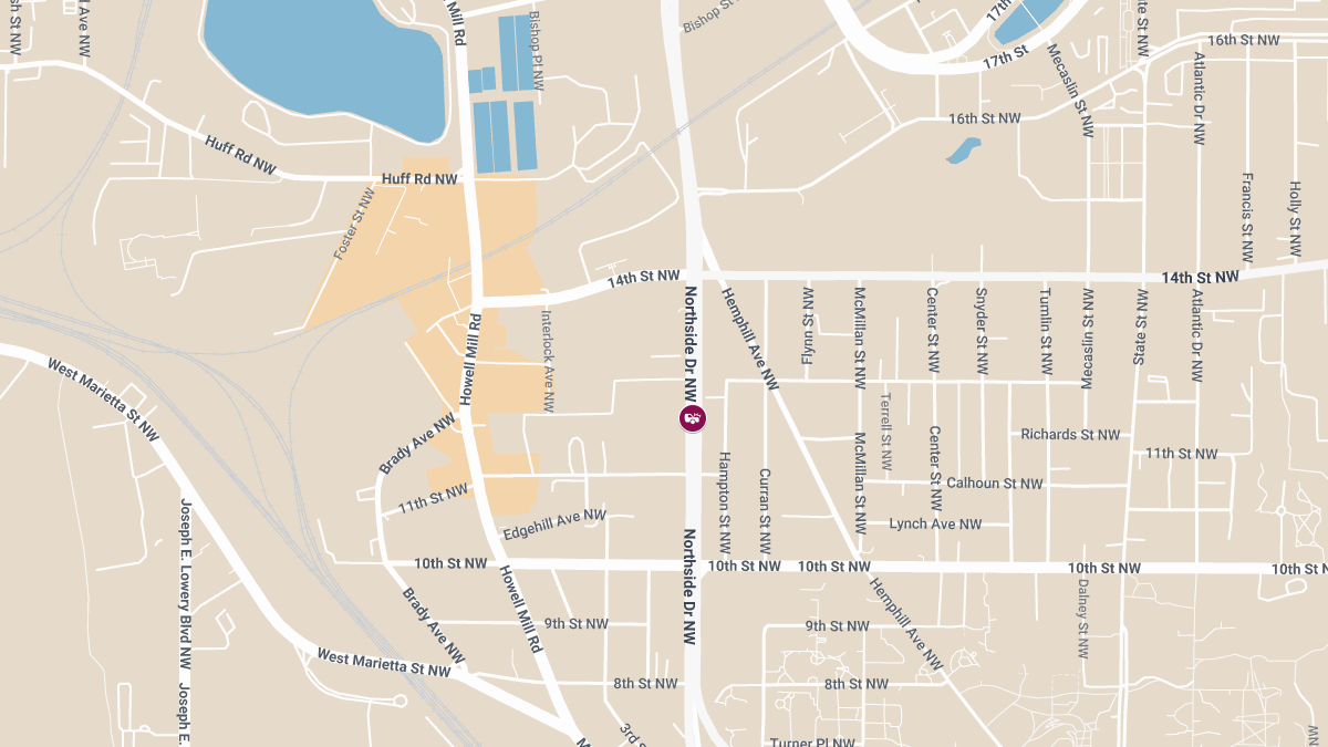 Auto Accident With Injuries on 1100 Northside Dr NW