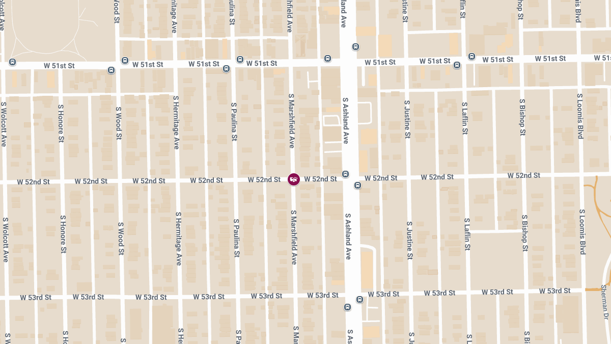 Auto Accident with Injuries at S Marshfield Ave and W 52nd St