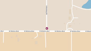 Auto Accident with Injury at N Mustang Rd and W Wilshire Blvd