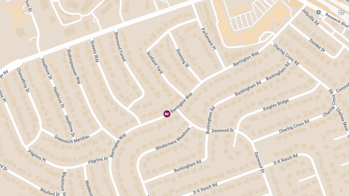 Auto Collision With Injuries on Barrington Way