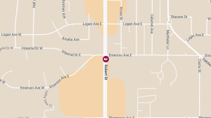 Bicyclist Injured in Accident on S Robert St