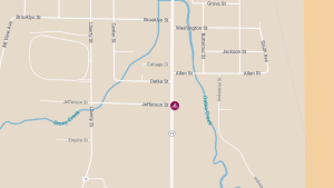 Bicyclist Injured in Crash at Jefferson St and S Main St