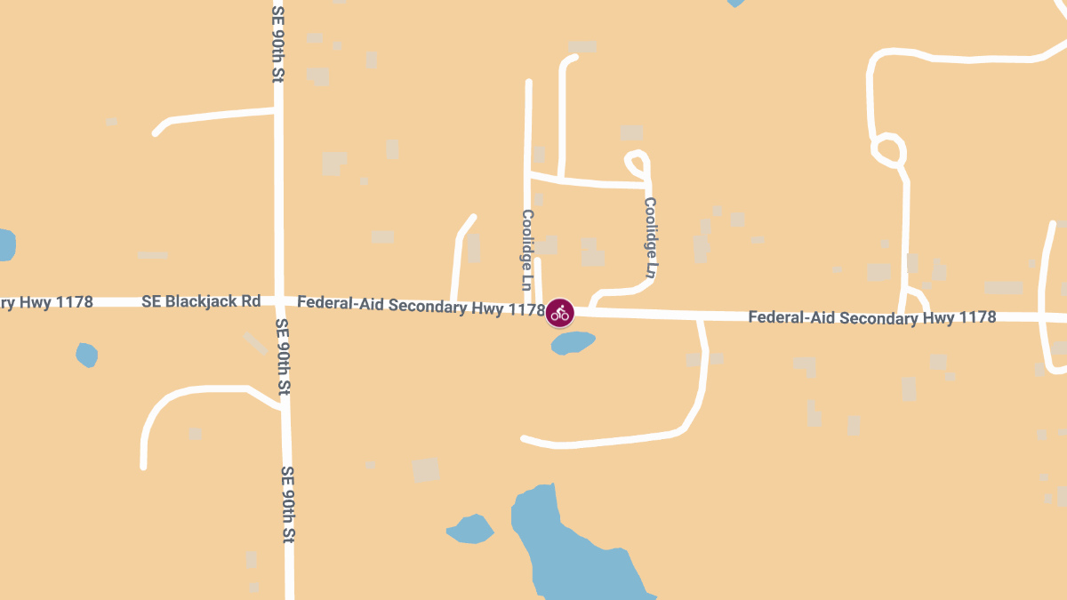 Bicyclist Seriously Injured in Crash at 21st St N & Coolidge