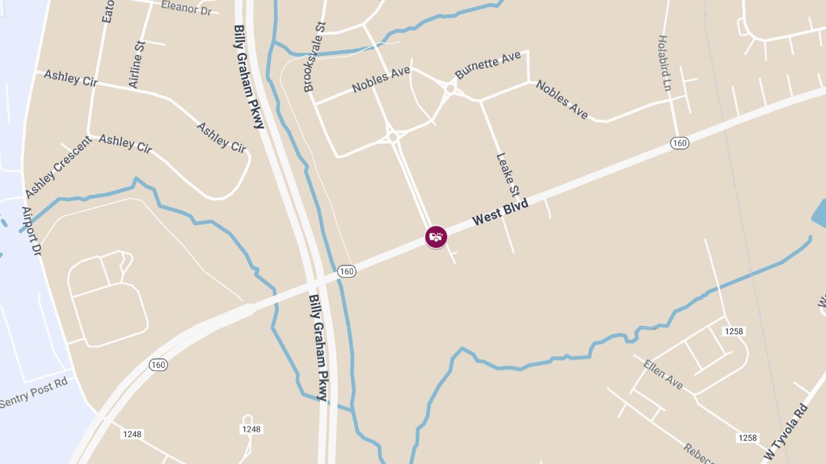 Car Crash With Injuries at New Renaissance Way and West Blvd