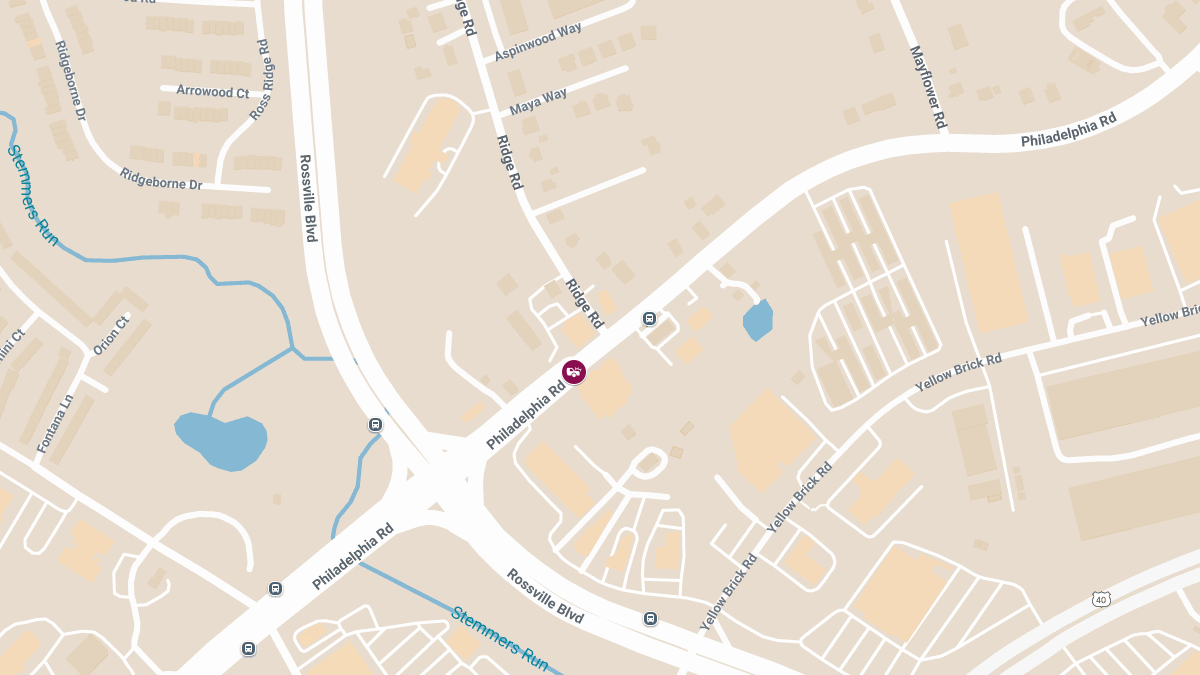 Collision With Injuries at 8772 Philadelphia Rd