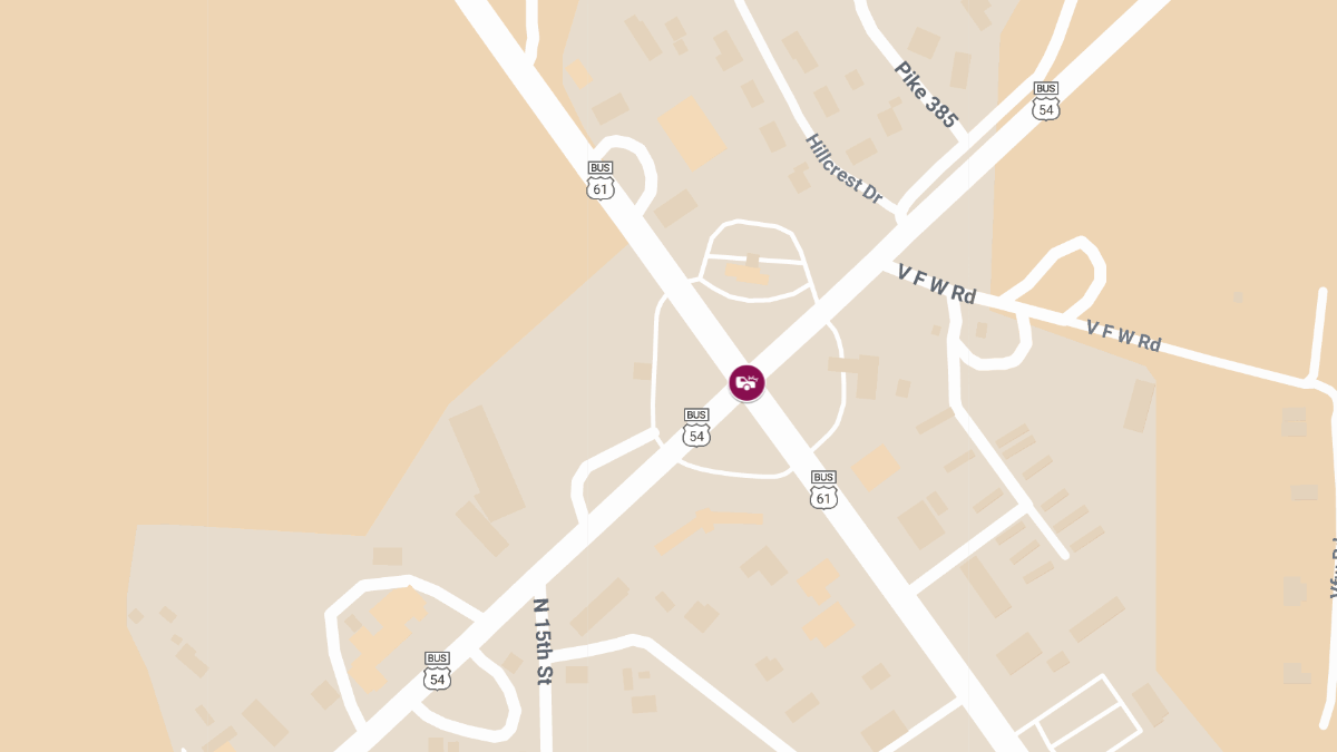 Collision on US-54 at US-61 Results in Serious Injuries