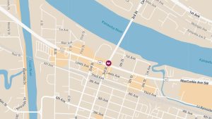Collision with Injuries at Center St & MacCorkle Ave