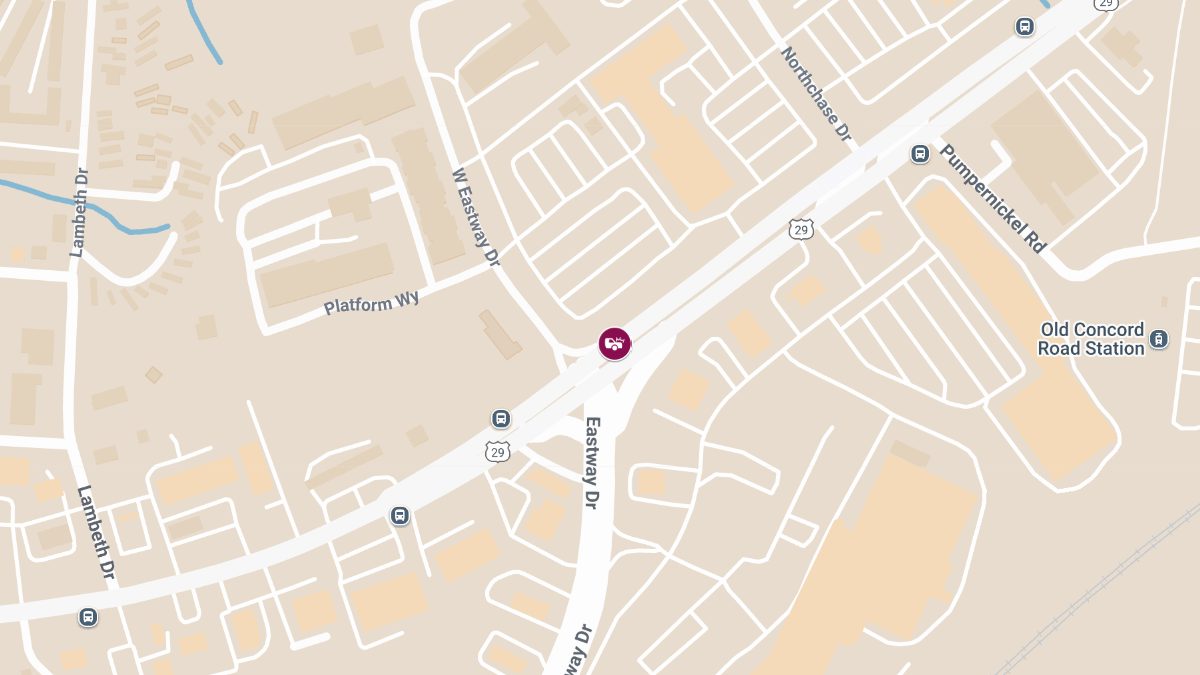 Collision with Injuries at N Tryon St and Eastway Dr