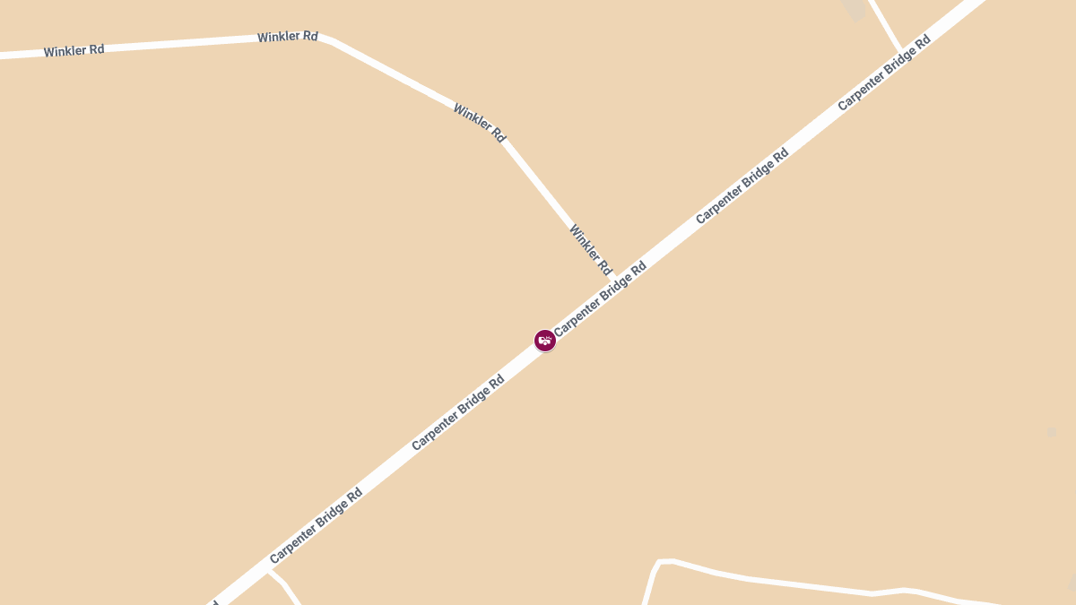 Crash With Entrapment at 1514 Carpenter Bridge Rd