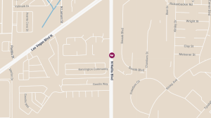 Crash at 3909 N Nellis Blvd Results in Injuries