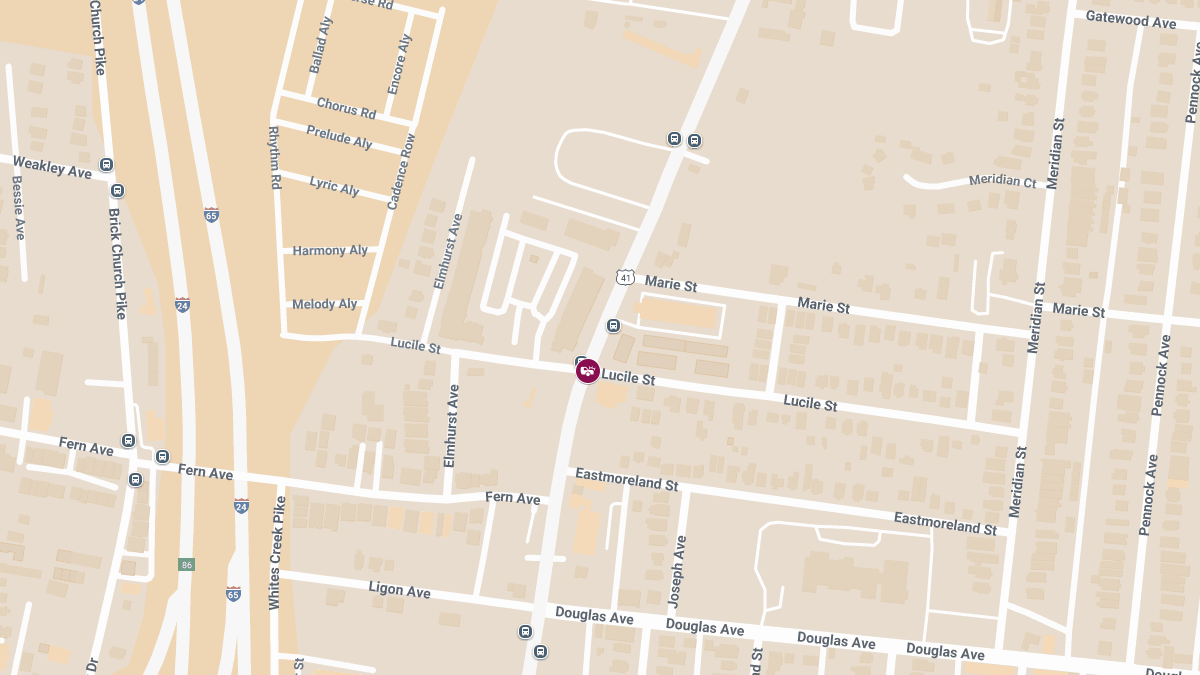 Crash at Dickerson Pike and Lucile St Leads to Injuries